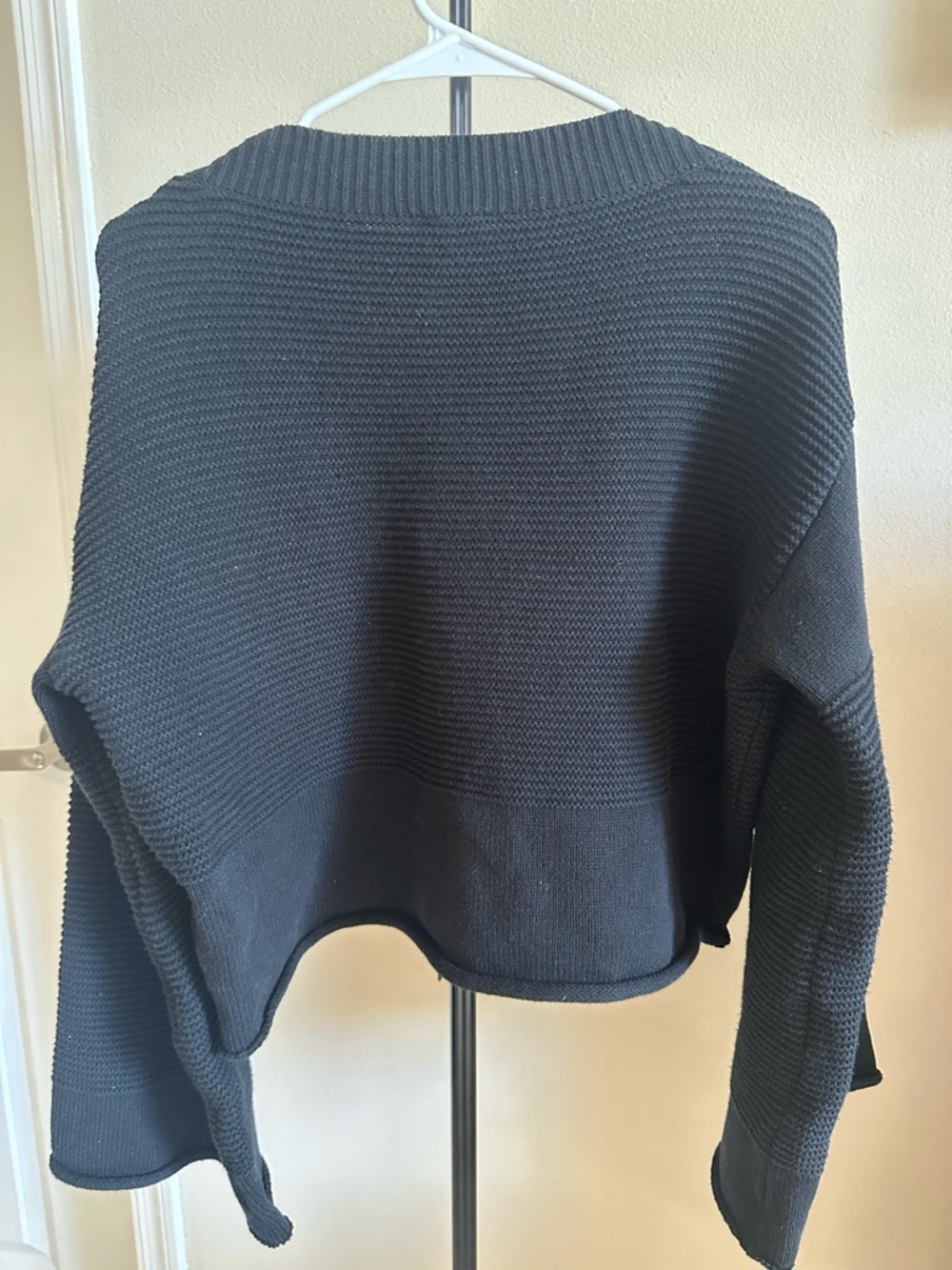 Princess Polly Black Cheyenne Sweater Cotton Blend - Picture 6 of 8